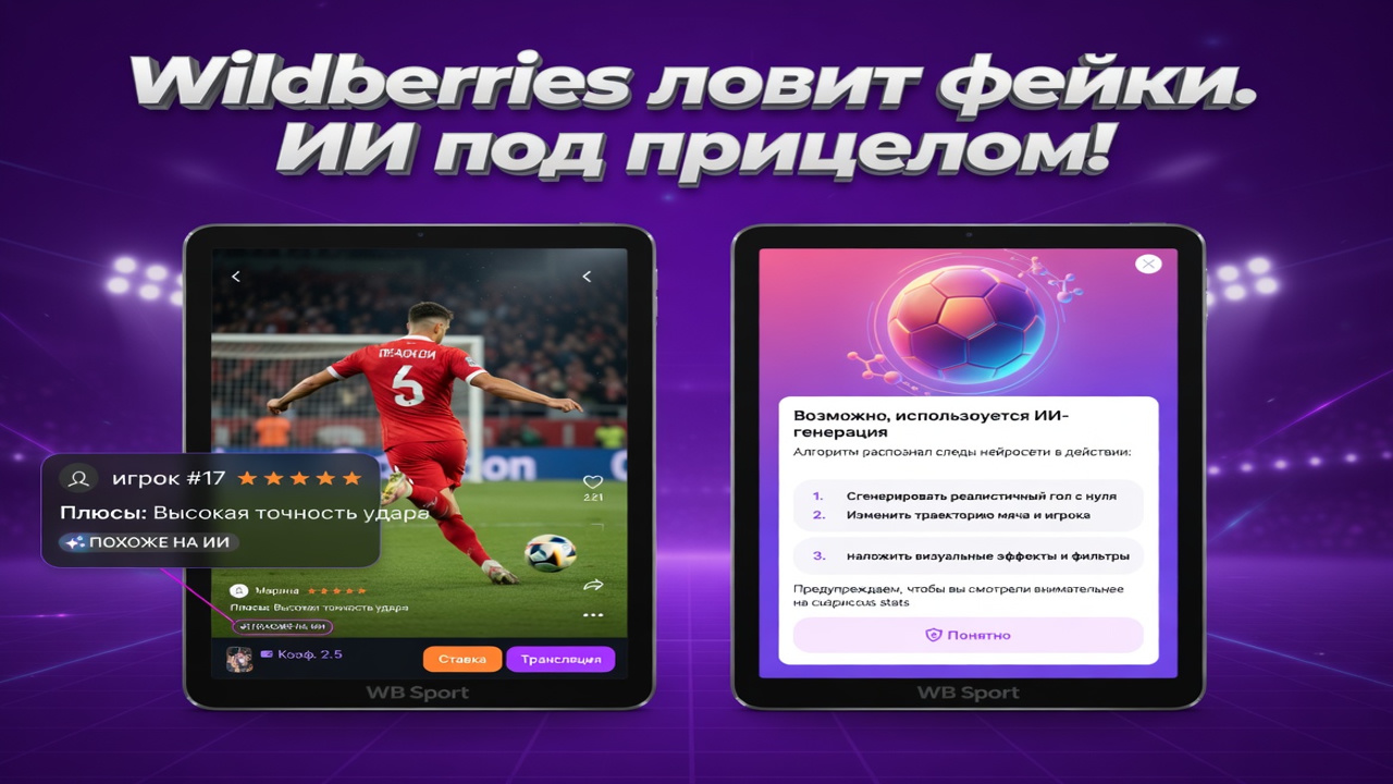 Wildberries ловит фейки. ИИ под прицелом!