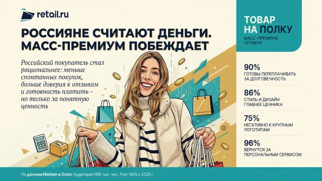 Россияне считают деньги. Масс-премиум побеждает